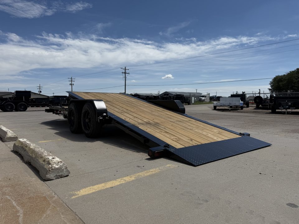 New 2027 PJ Trailers TY1222 2 8000 lb Axles Tilt Trailer