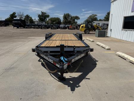 New 2027 PJ Trailers TY1222 2 8000 lb Axles Tilt Trailer