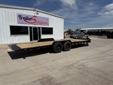 New 2027 PJ Trailers TY1222 2 8000 lb Axles Tilt Trailer