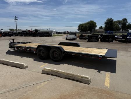 New 2027 PJ Trailers TY1222 2 8000 lb Axles Tilt Trailer