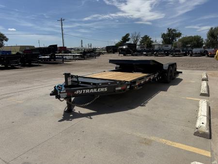 New 2027 PJ Trailers TY1222 2 8000 lb Axles Tilt Trailer