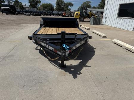 New 2027 PJ Trailers TY1222 2 8000 lb Axles Tilt Trailer