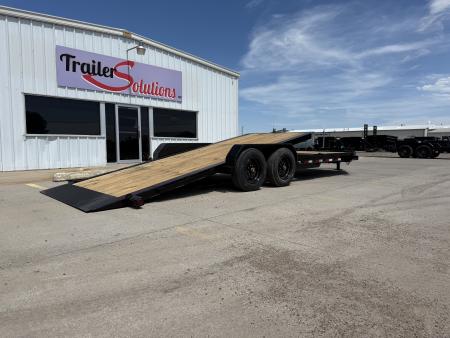New 2027 PJ Trailers TY1222 2 8000 lb Axles Tilt Trailer