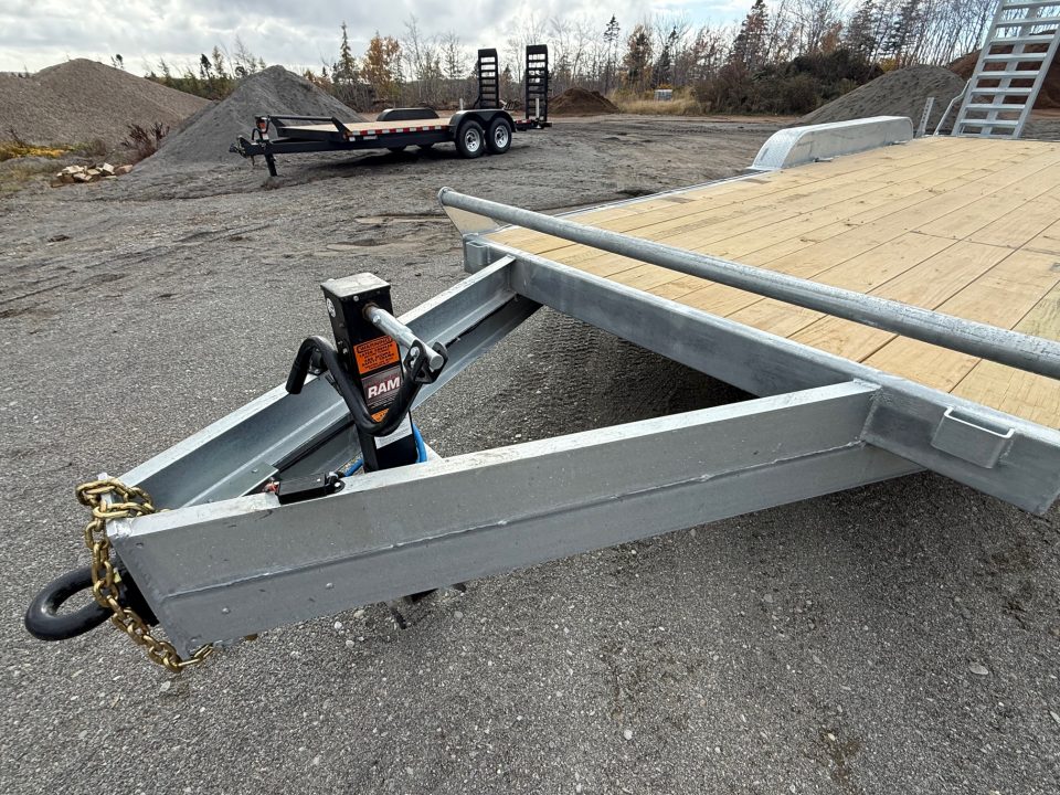 New 2027 Canada Trailers 83" X 22' WITH JUMBO RAMPS, 21.000 lb Equipment Trailer