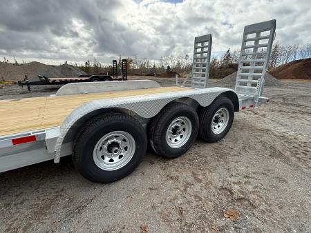 New 2027 Canada Trailers 83" X 22' WITH JUMBO RAMPS, 21.000 lb Equipment Trailer