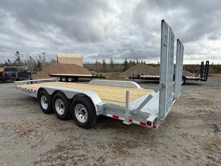New 2027 Canada Trailers 83" X 22' WITH JUMBO RAMPS, 21.000 lb Equipment Trailer