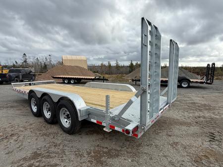 New 2027 Canada Trailers 83" X 22' WITH JUMBO RAMPS, 21.000 lb Equipment Trailer