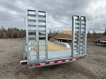 New 2027 Canada Trailers 83" X 22' WITH JUMBO RAMPS, 21.000 lb Equipment Trailer