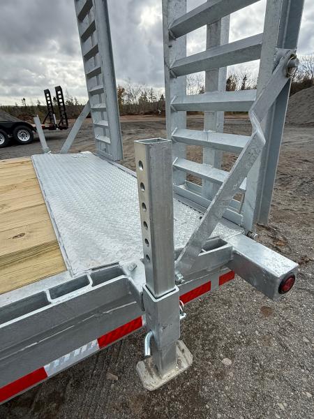 New 2027 Canada Trailers 83" X 22' WITH JUMBO RAMPS, 21.000 lb Equipment Trailer