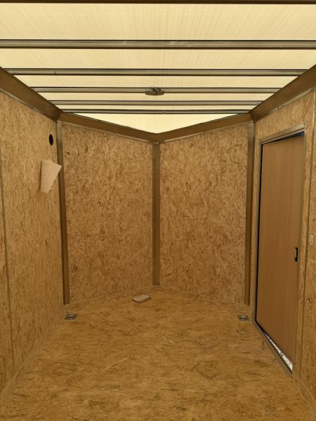 New 2026 FORMULA TRAILERS 7 x 16 Cargo / Enclosed Trailer with 7ft Interior with Ramp Door - UPGRADED MODEL 10K GVW