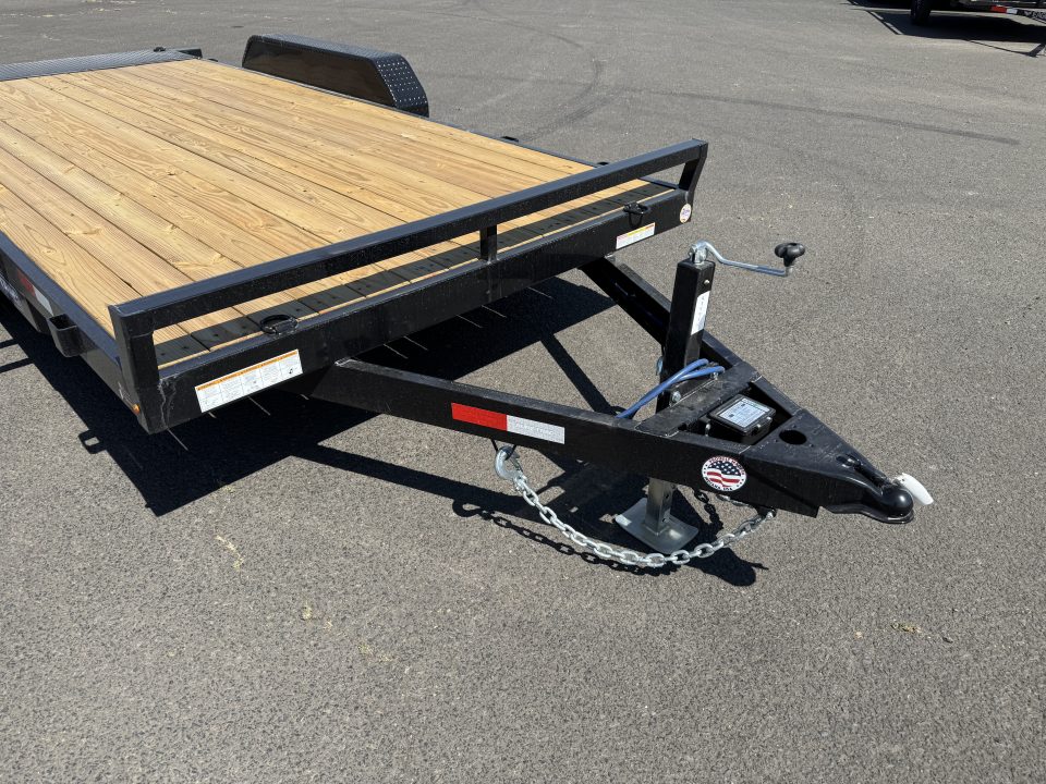 New 2026 Sure-Trac 7x16 Treated Wood Deck Car Hauler 10K GVWR