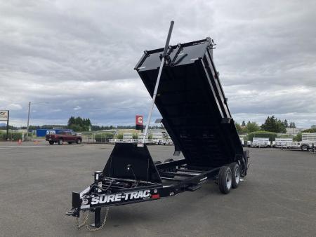 New 2026 Sure-Trac 7x16 Pro-Series Telescopic Dump 17.6K GVWR