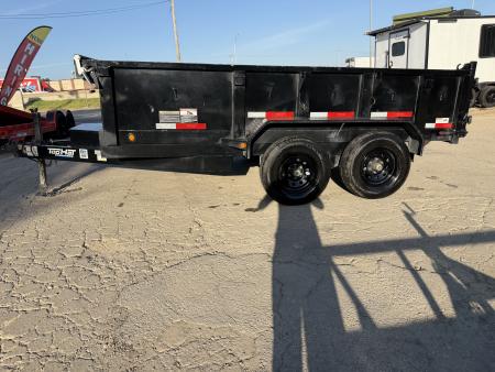 Used 2025 Top Hat DP 12'x77" Dump Trailer