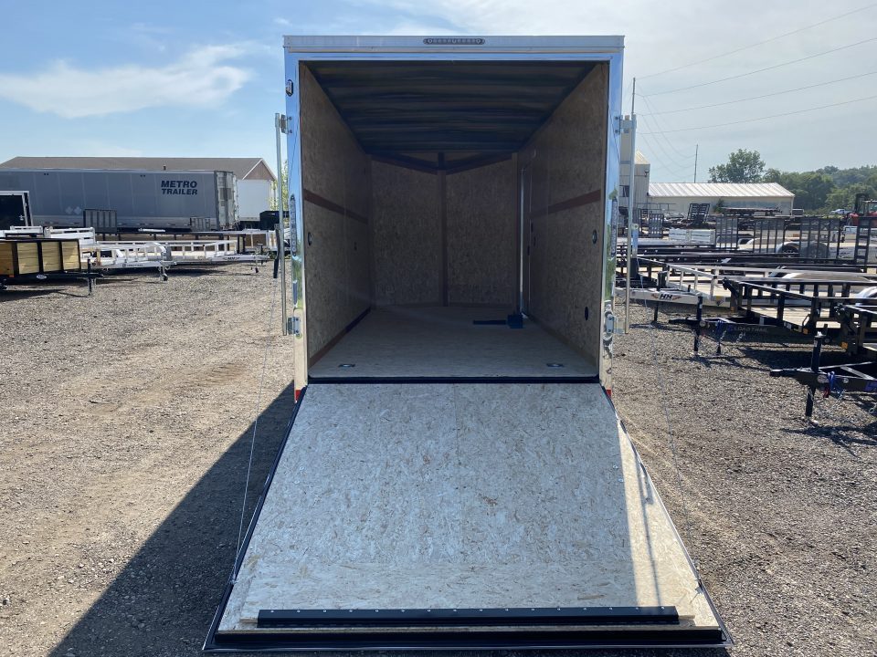 New 2027 US Cargo 7x16 V-Nose w/7ft Height & Ramp Door Cargo / Enclosed Trailer