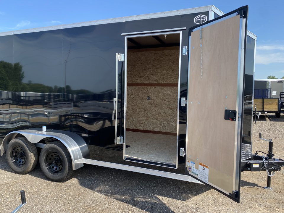 New 2027 US Cargo 7x16 V-Nose w/7ft Height & Ramp Door Cargo / Enclosed Trailer