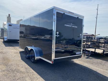 New 2027 US Cargo 7x16 V-Nose w/7ft Height & Ramp Door Cargo / Enclosed Trailer