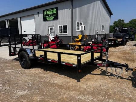 New 2026 Heartland 82 X14' Single Axle / Dovetail/3' Gate Utility Trailer