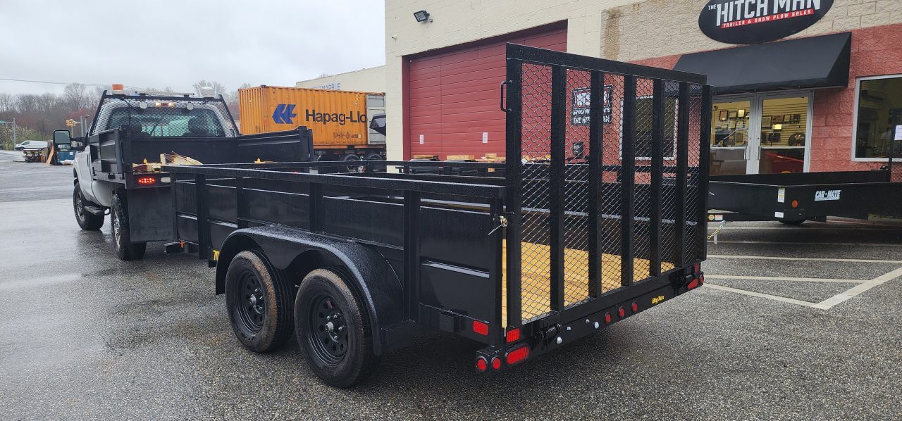 New 7 x 12 Big Tex 70TV 24" Steel Sides Utility 7k