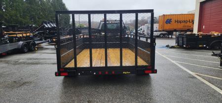 New 7 x 12 Big Tex 70TV 24" Steel Sides Utility 7k