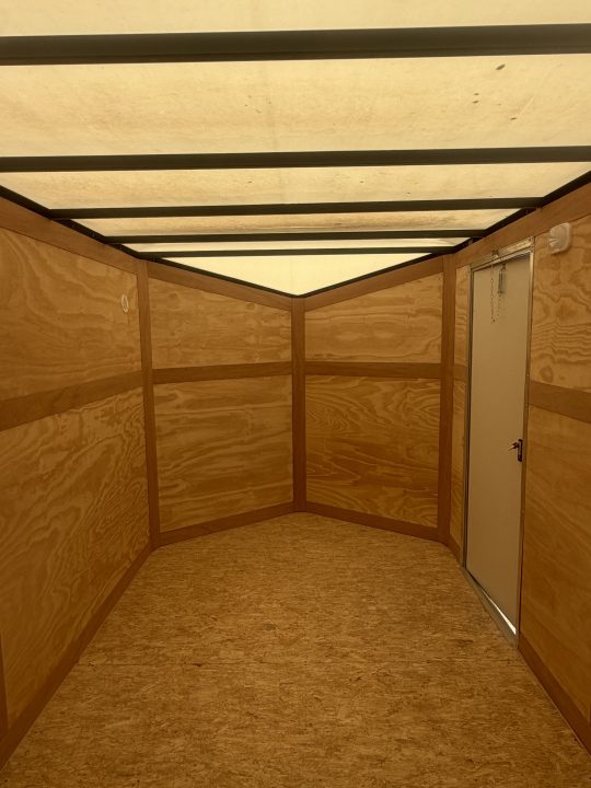 New 2026 Stealth 7 X 16 Cargo / Enclosed Trailer with Ramp Door and 6ft 6in interior Height Light Lid Roof