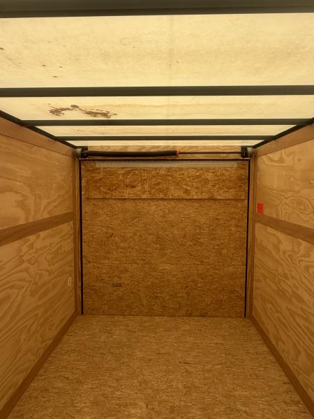 New 2026 Stealth 7 X 16 Cargo / Enclosed Trailer with Ramp Door and 6ft 6in interior Height Light Lid Roof