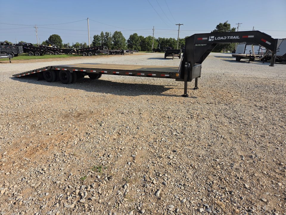 New 2027 Load Trail 102X34 TANDEM LO-PRO GOOSENECK W/10K AXLES 12FT HYDROTAIL & HDSS SUSPENSION
