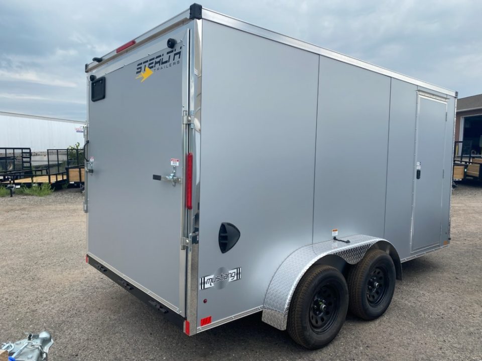 New 2026 Stealth Trailers 7x14 w/Translucent Roof Cargo / Enclosed Trailer