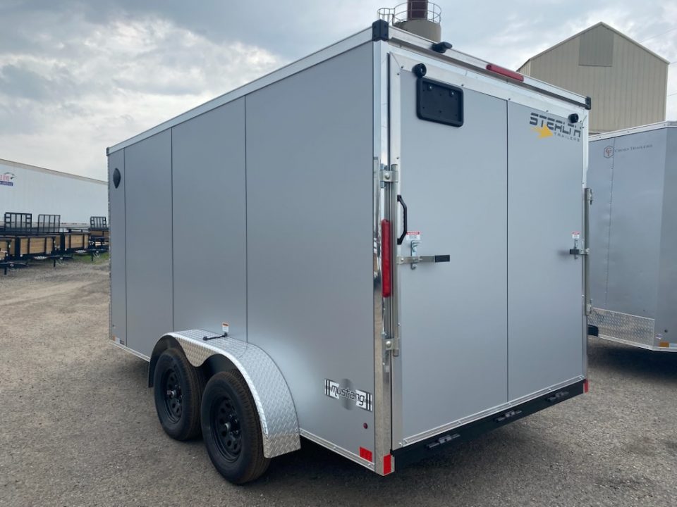 New 2026 Stealth Trailers 7x14 w/Translucent Roof Cargo / Enclosed Trailer