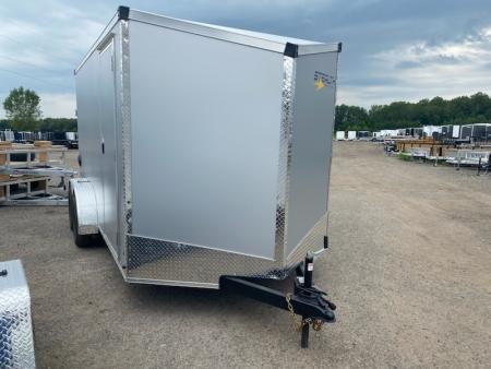 New 2026 Stealth Trailers 7x14 w/Translucent Roof Cargo / Enclosed Trailer