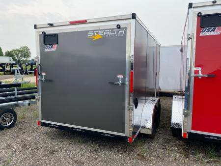 New 2026 Stealth Trailers 7x14 w/Translucent Roof Cargo / Enclosed Trailer