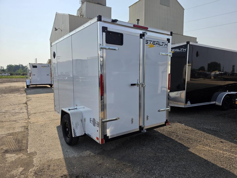 New 2026 Stealth Trailers 6x10 Mustang 3k w/Barn Door Cargo / Enclosed Trailer