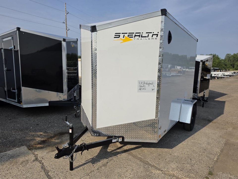 New 2026 Stealth Trailers 6x10 Mustang 3k w/Barn Door Cargo / Enclosed Trailer