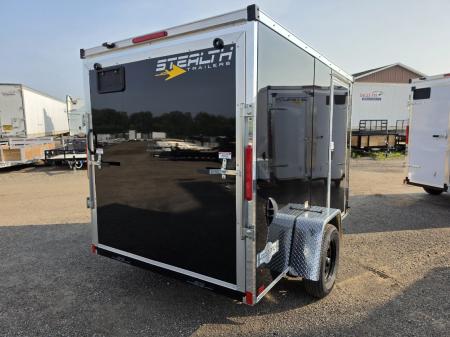 New 2026 Stealth Trailers 6x10 Mustang 3k w/Ramp Door Cargo / Enclosed Trailer