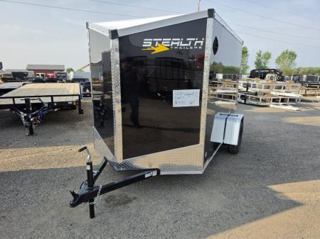 New 2026 Stealth Trailers 6x10 Mustang 3k w/Ramp Door Cargo / Enclosed Trailer