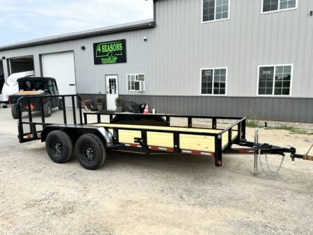 New 2026 Heartland 82 X16' Tandem Axle /Dovetail/ 3' tall gate Utility Trailer