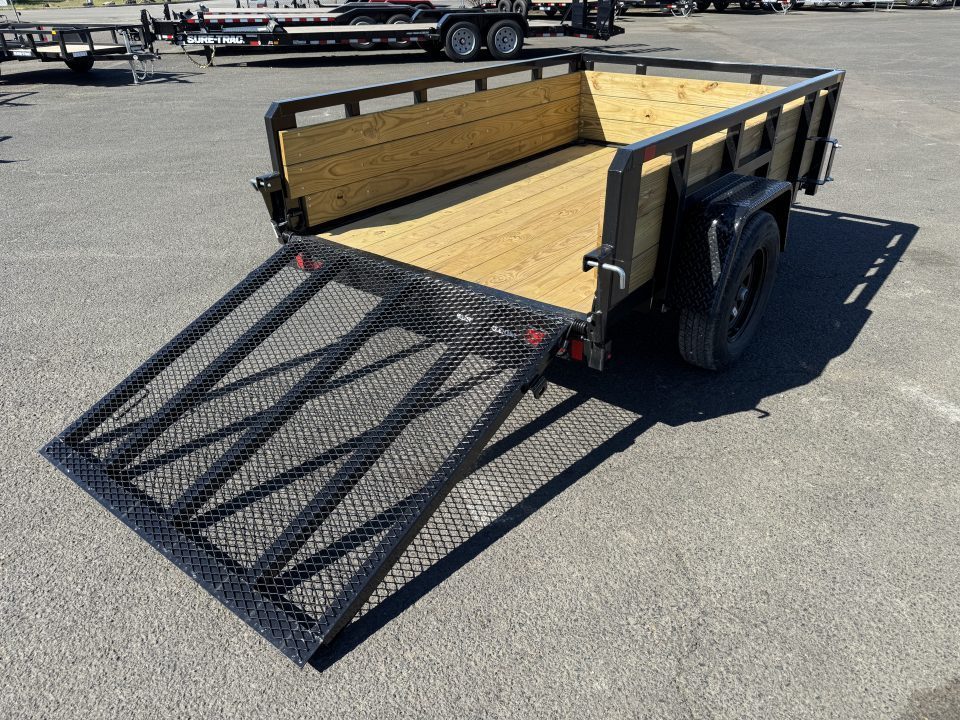 New 2027 Sure-Trac 5X8 Tube Top 3 Board Utility 3K GVWR