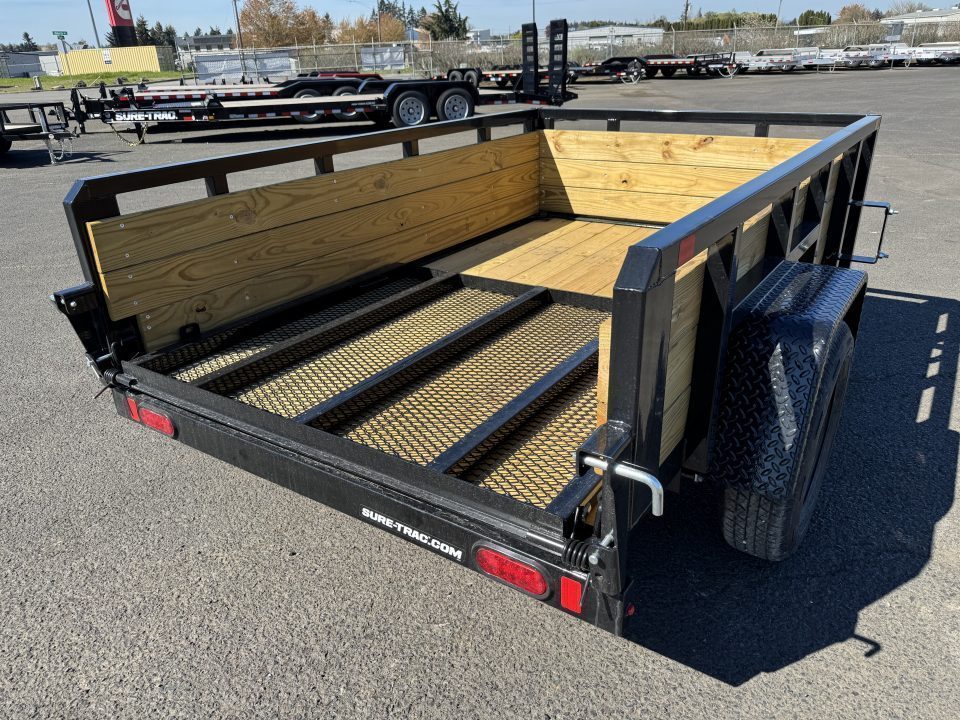 New 2027 Sure-Trac 5X8 Tube Top 3 Board Utility 3K GVWR