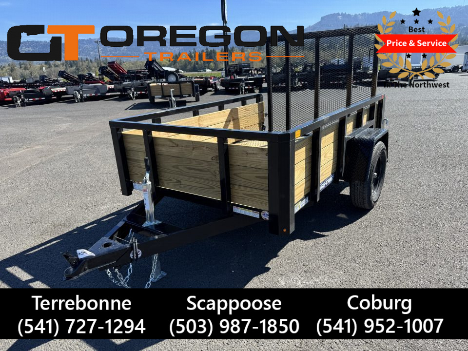 New 2027 Sure-Trac 5X8 Tube Top 3 Board Utility 3K GVWR