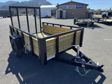 New 2027 Sure-Trac 5X8 Tube Top 3 Board Utility 3K GVWR