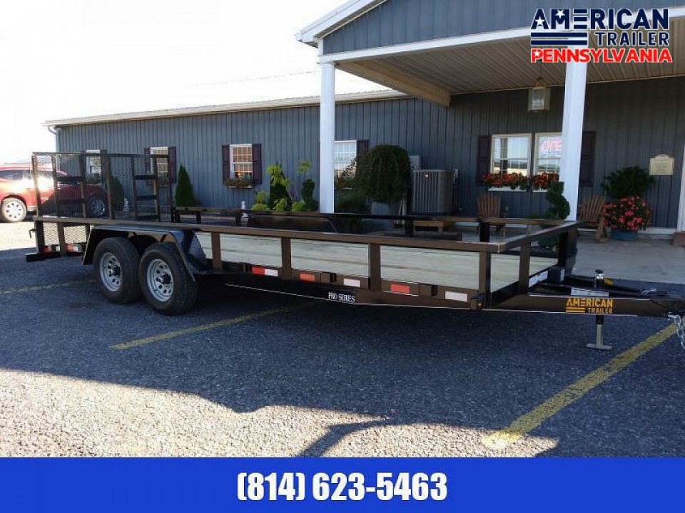 New Quality Trailers Pro Grade Utility / 9990 GVWR / 82"x20'