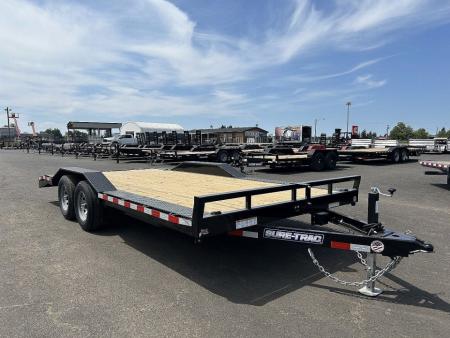 New 2026 Sure-Trac 8.5x20 (18+2) Beavertail Car Hauler w/ Drive Over Fenders 10K GVWR