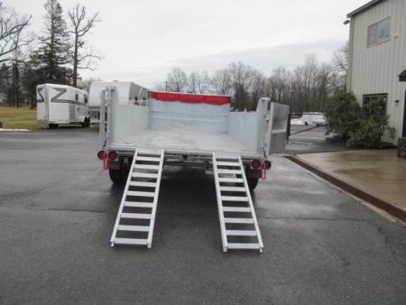 New N & N Trailers 7 X 16 15K Torrent HD Galvanized Dump Trailer