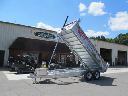 New N & N Trailers 7 X 16 15K Torrent HD Galvanized Dump Trailer