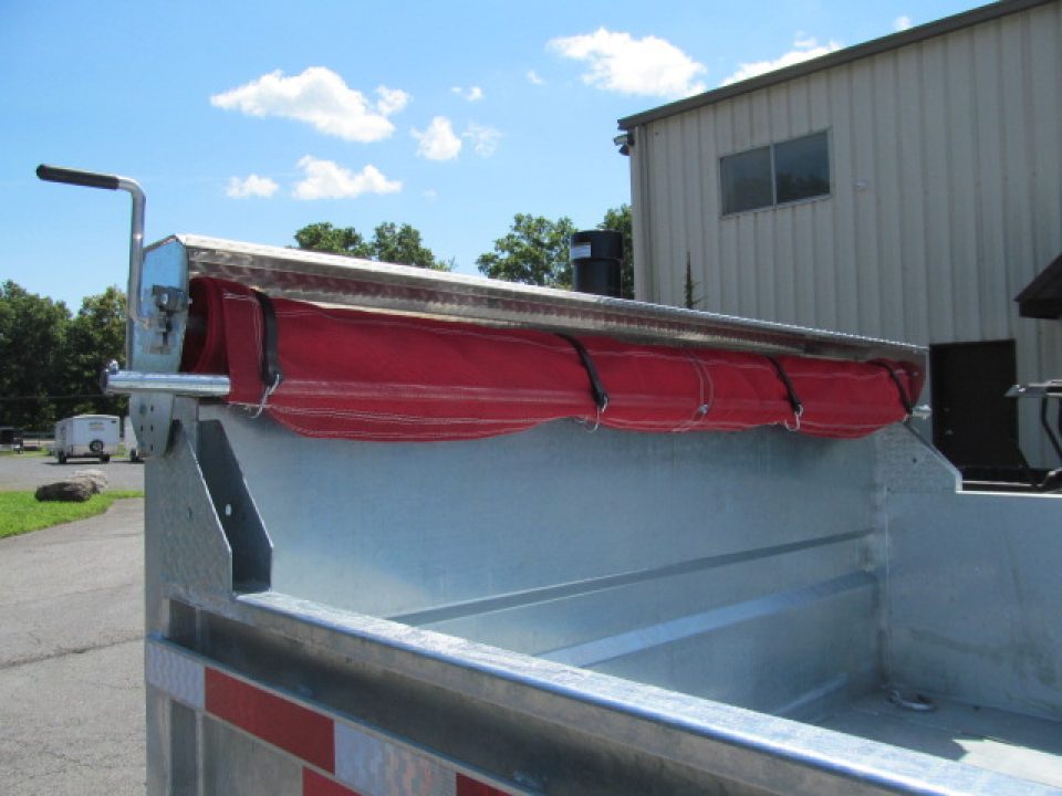 New N & N Trailers 7 X 14 15K Torrent HD Galvanized Dump Trailer