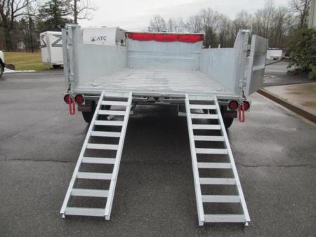 New N & N Trailers 7 X 14 15K Torrent HD Galvanized Dump Trailer