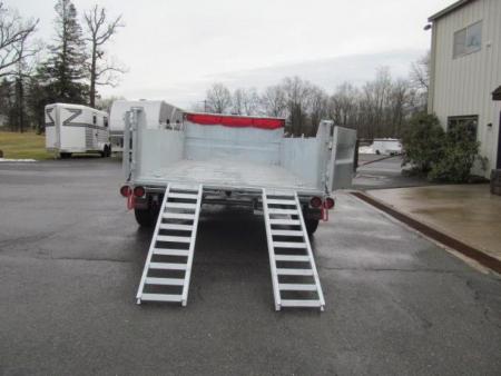 New N & N Trailers 7 X 14 15K Torrent HD Galvanized Dump Trailer