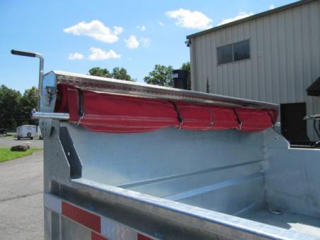 New N & N Trailers 7 X 14 15K Torrent HD Galvanized Dump Trailer