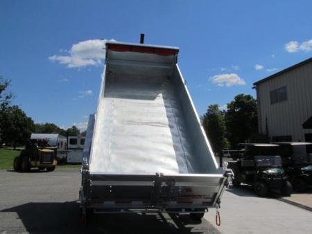 New N & N Trailers 7 X 14 15K Torrent HD Galvanized Dump Trailer