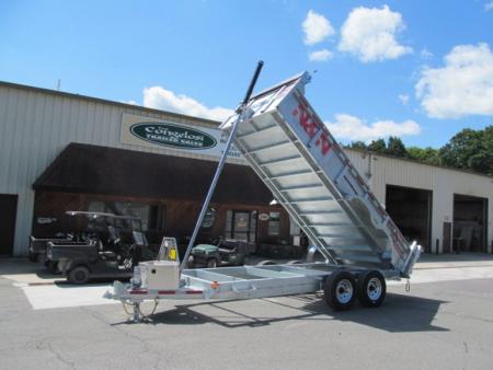 New N & N Trailers 7 X 14 15K Torrent HD Galvanized Dump Trailer