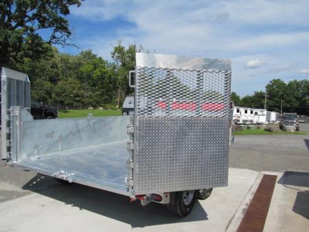New N & N Trailers 7 X 14 15K Torrent HD Galvanized Dump Trailer w/ Combo Gate